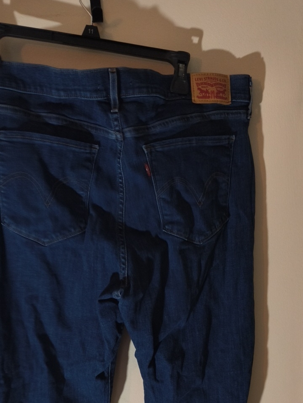 Levi's Indigo Blue Denim Jeans with Signature Patch